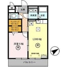 セジュール東浜尻の間取図