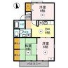 ジュネス93 3DKの間取り