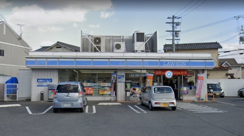 コンビニまで400m※ローソン　姫路御立中店 田寺メゾネットE
