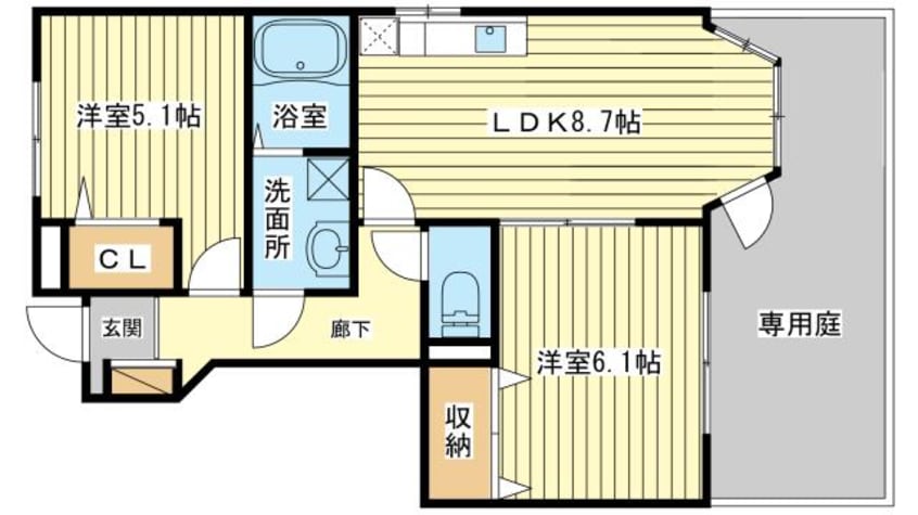 間取図 サニーパーク