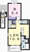 アマルフィ３７ 1LDKの間取り