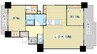 マンション優雅Ⅲ 2LDKの間取り
