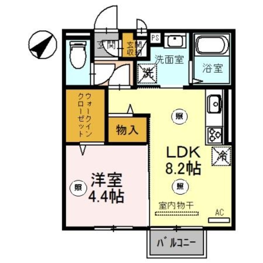 間取図 サンライズうみだ