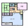 ザックス英賀保 2LDKの間取り