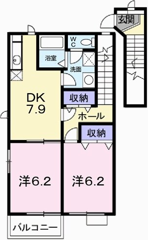 間取り図 オーブリー　Ｔ・Ｙ