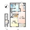 ペガサスⅠ 1LDKの間取り