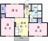 サンライト・ヴィラⅡ 3DKの間取り