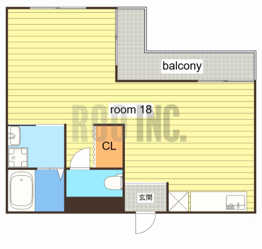 間取図 白国弘友ハイツ