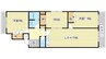 マンション優雅Ⅲ 3LDKの間取り