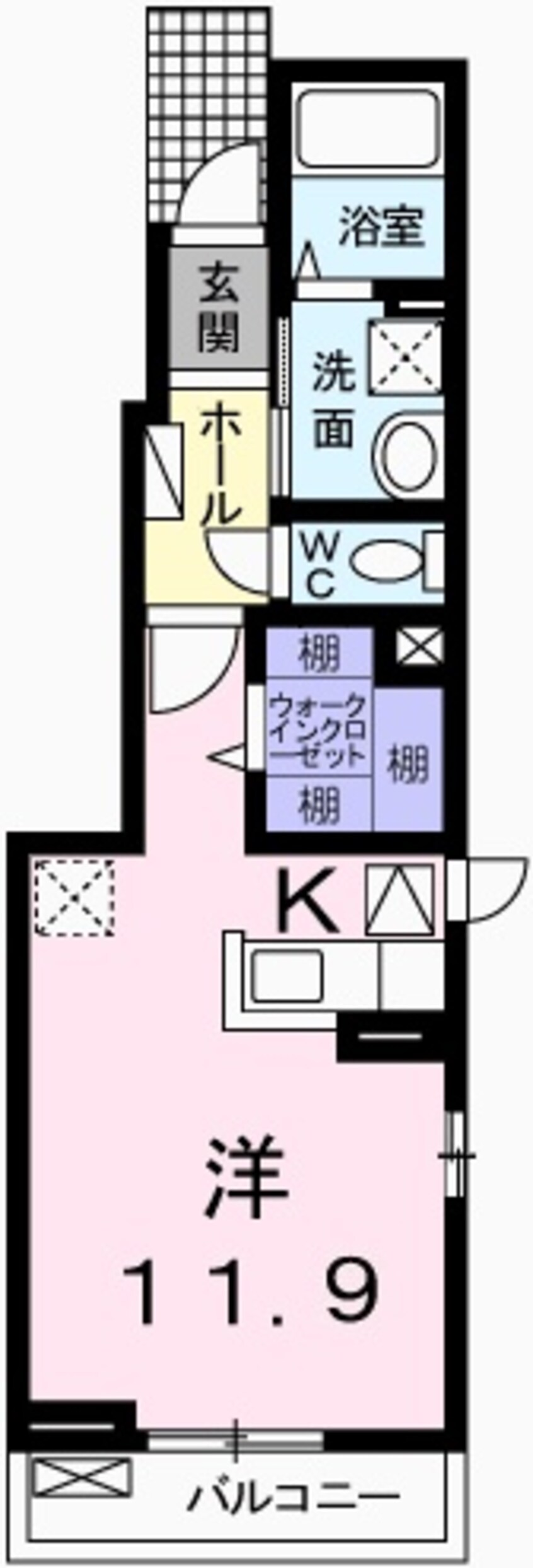 間取図 ドミールディオンⅤ