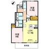 ビューティフル ライフ ＴＡＤＥＲＡ 2LDKの間取り