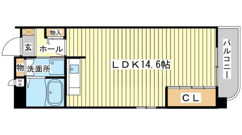 間取図 キャッスルコート安室
