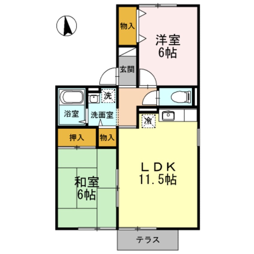 間取図 サンクチュアリ