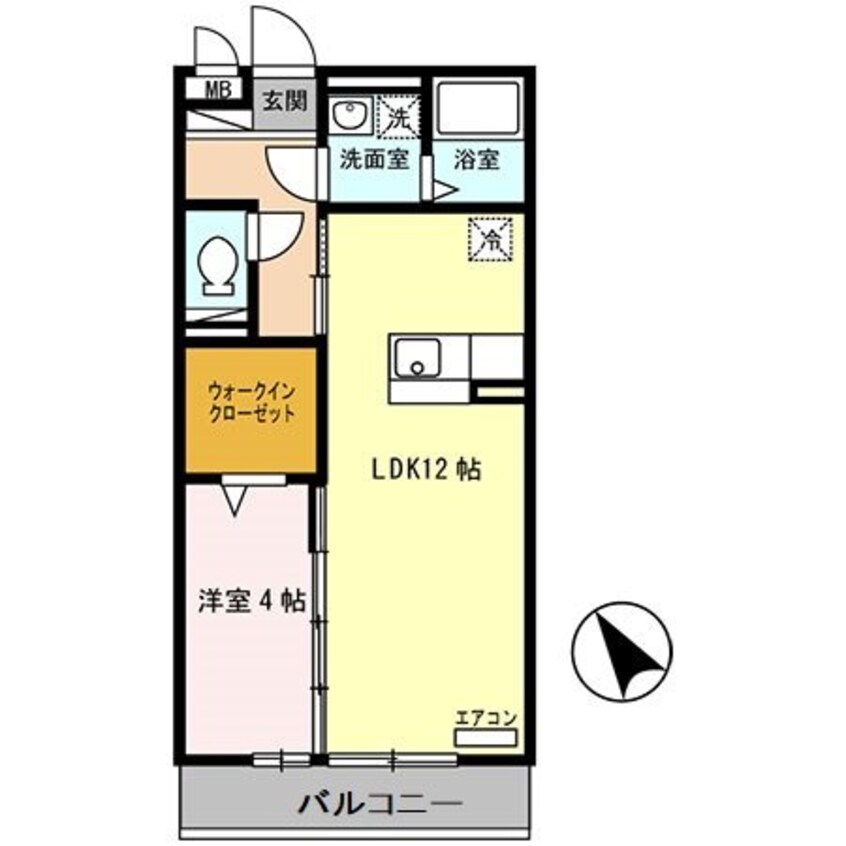 間取図 ウィステリアコート