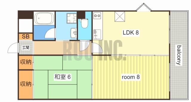 間取り図 青山NKマンション