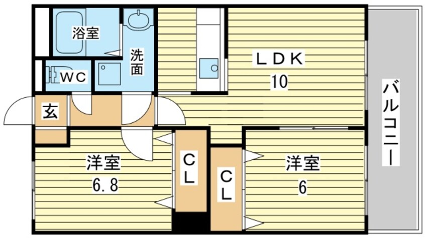 間取図 プランドール