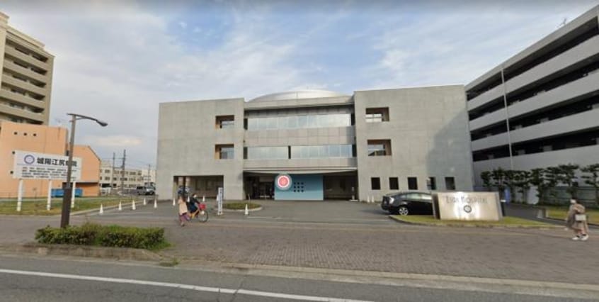 病院まで1300m※城陽江尻病院 プレステージ姫路ラフィーネ