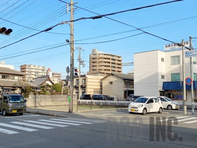 その他飲食（ファミレスなど）まで100m※近隣道路 プレステージ姫路ラフィーネ