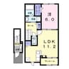 リアン２５ 1LDKの間取り