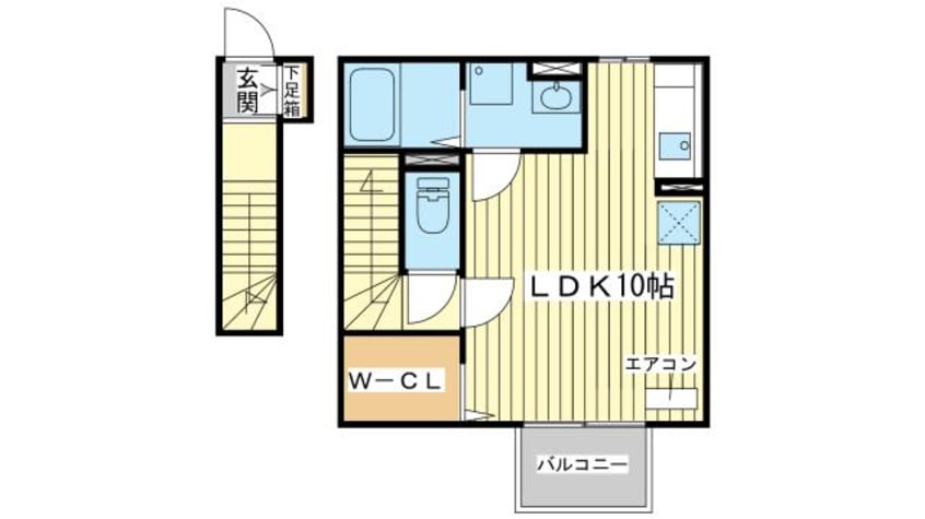 間取図 サニーコート別所