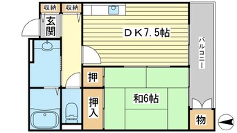 間取図 サンシャインＢ