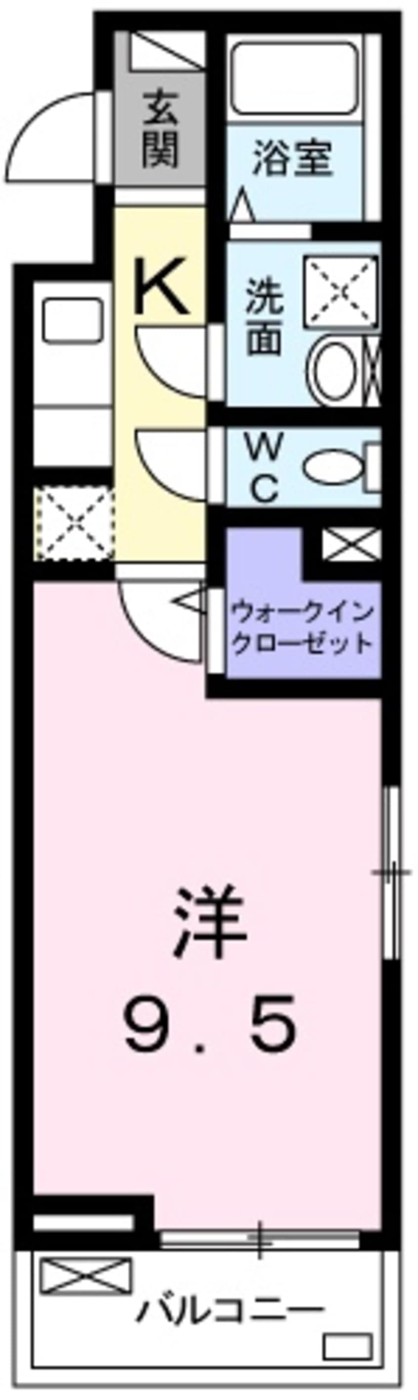 間取図 ノース・ロワイヤル