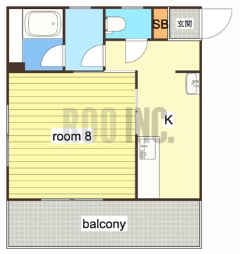 間取図 コンフォート英賀保