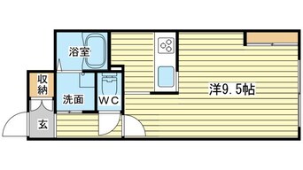 間取図 リアン飾東　Ｂ棟
