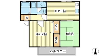 間取図 ビラハイカムール