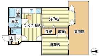 間取図 バーリーグリフィンＦⅡ