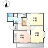 プチ・ボヌール 2DKの間取り