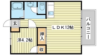 間取図 コーポ御立