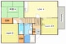 ボナール東川 B 3DKの間取り