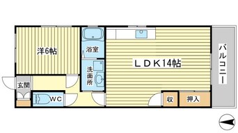 間取図 メゾン前田