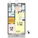 セジュール町坪の間取図