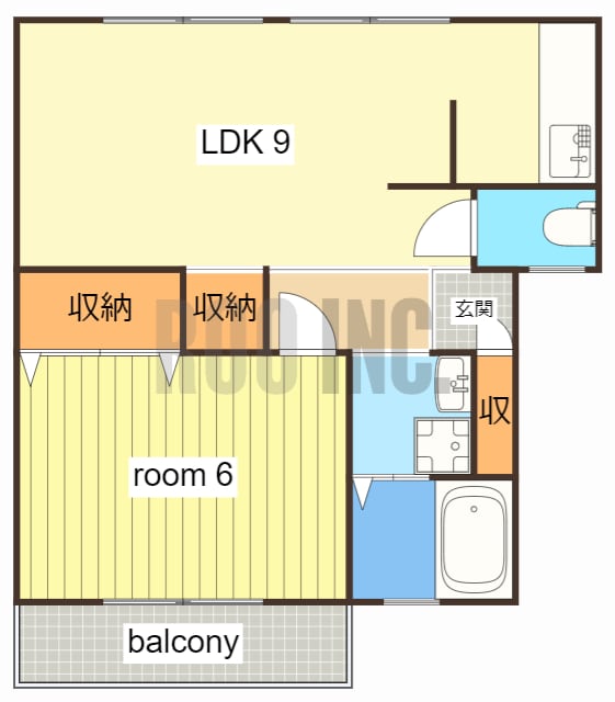 間取り図 コーポラスエイト