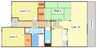 第三手柄マンションブランシェ 3LDKの間取り
