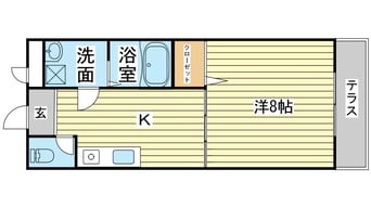 間取図 メゾンモンテピッコロ