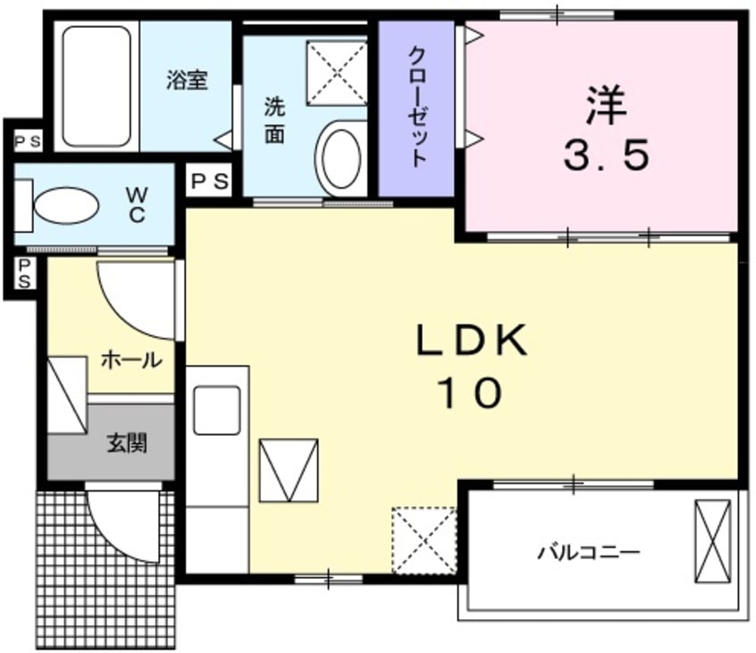 間取図 ココアガーデンⅡ