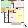 ヴィラウィッシュ 3DKの間取り