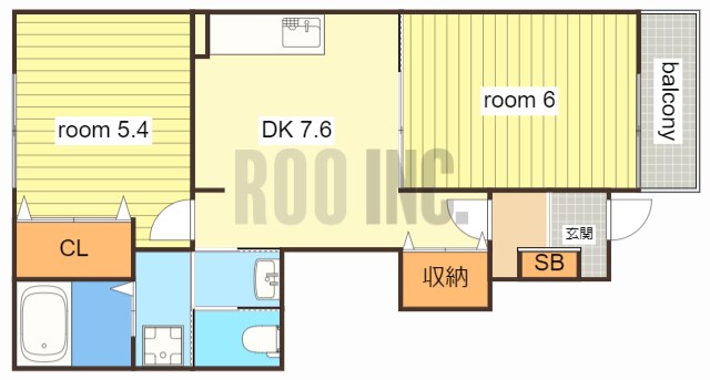 間取り図 グレイスフル　ヴィラ