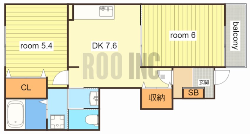 間取図 グレイスフル　ヴィラ