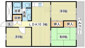 間取図 メゾンＭ