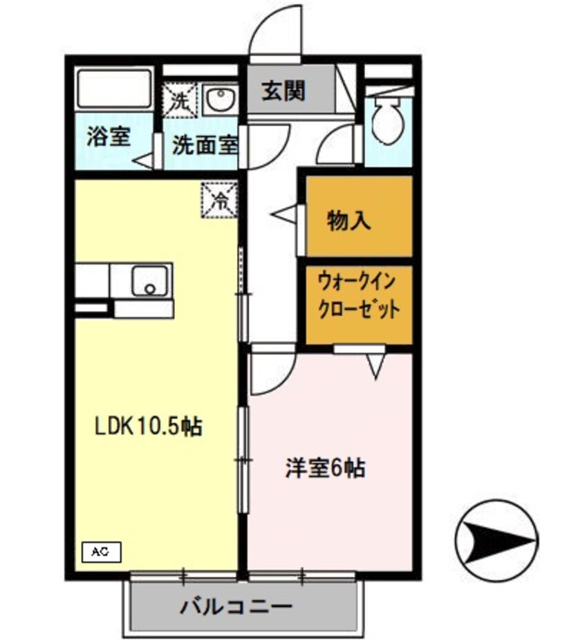間取図 グランツコート