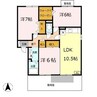 オークヴィラ 3LDKの間取り