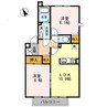 ハイムエルピスⅠ 2LDKの間取り