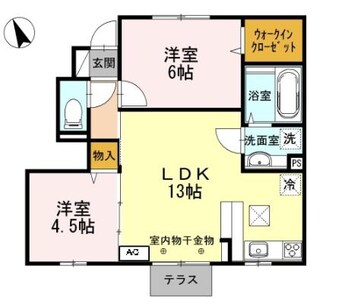 間取図 ユウハイツＧ