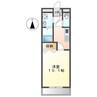 ラフィーヌ上野田Ⅱ 1Kの間取り
