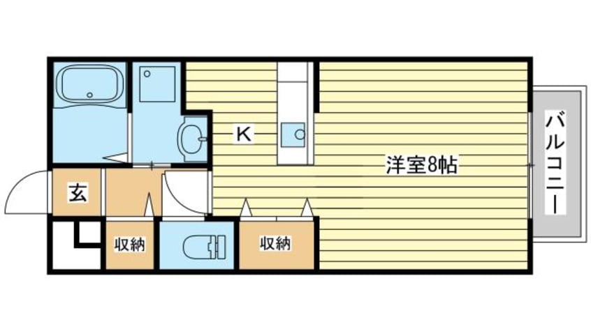間取図 リベール熊見