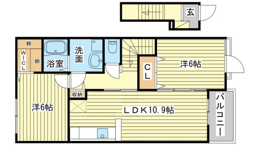 間取図 フォルストⅢ